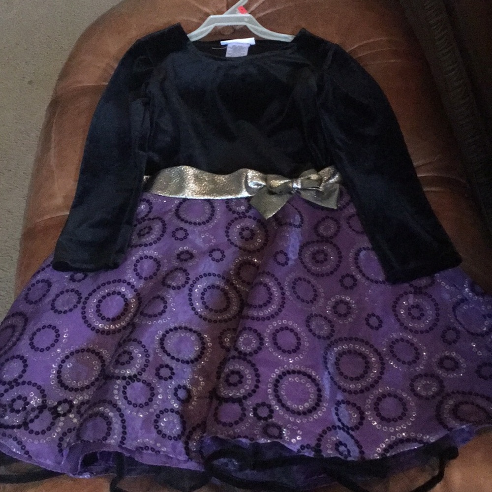 Elegant girls formal dress.